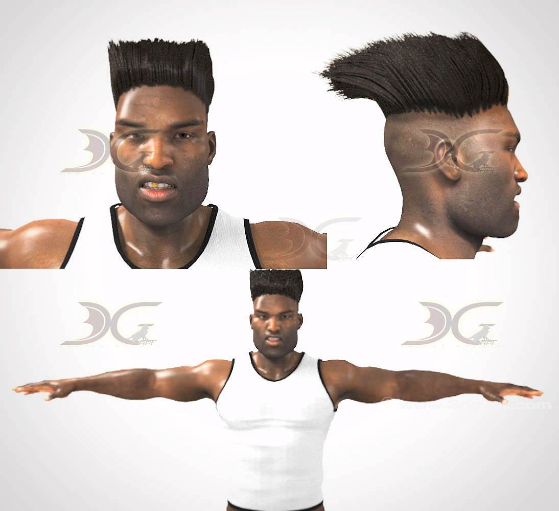 3d Characters Afro1 (2)