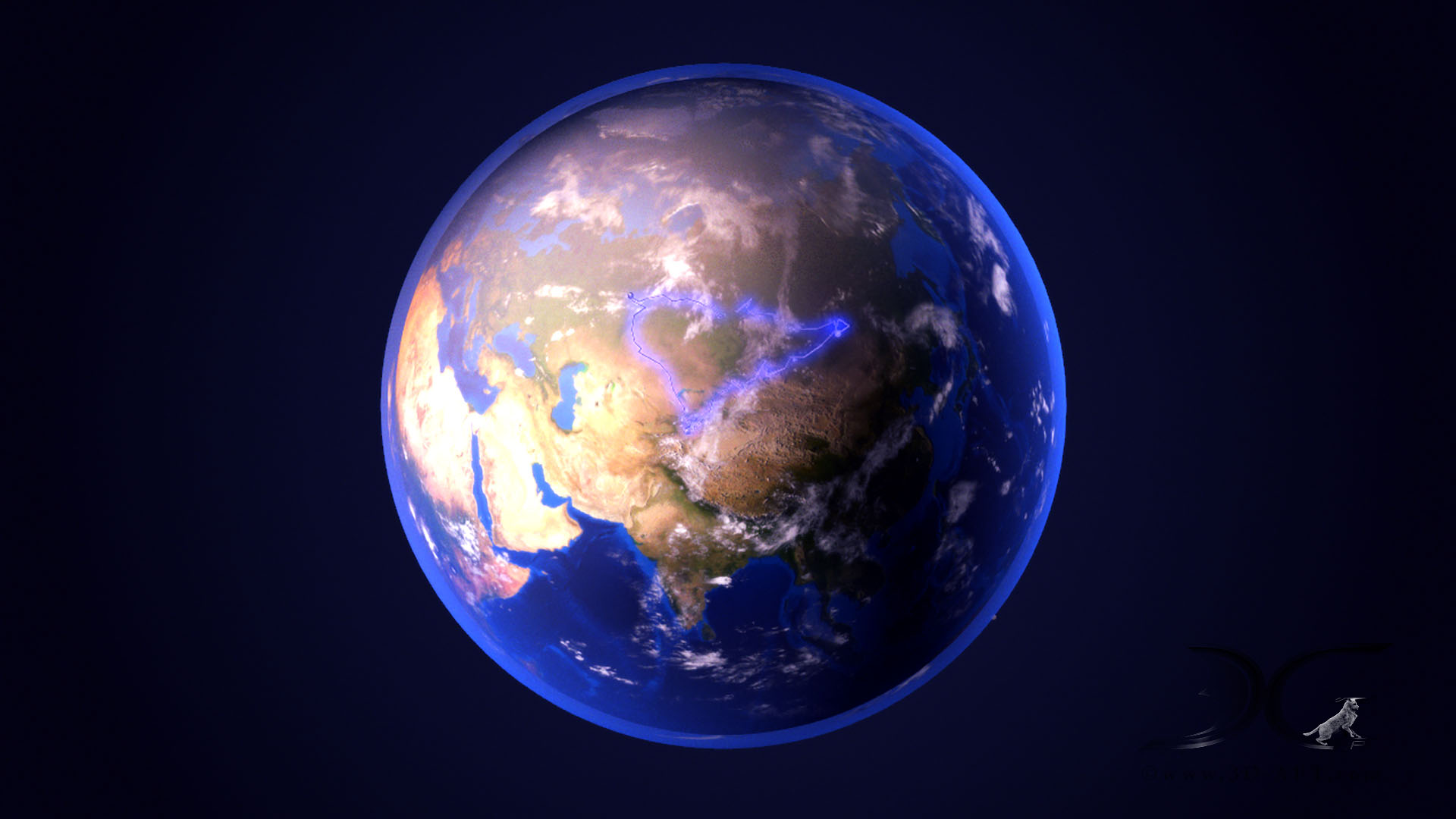 3d_objects_Electrical_spheres_and_the_earth_36