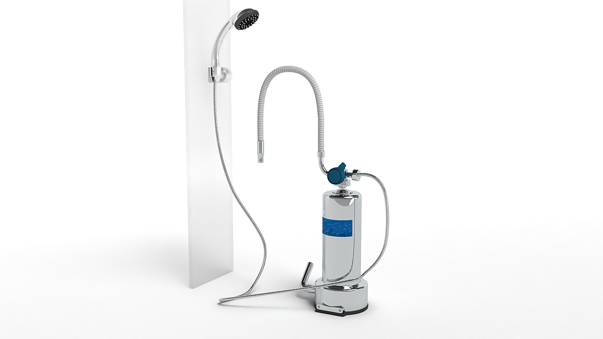 3D model of kangen water filter machine  