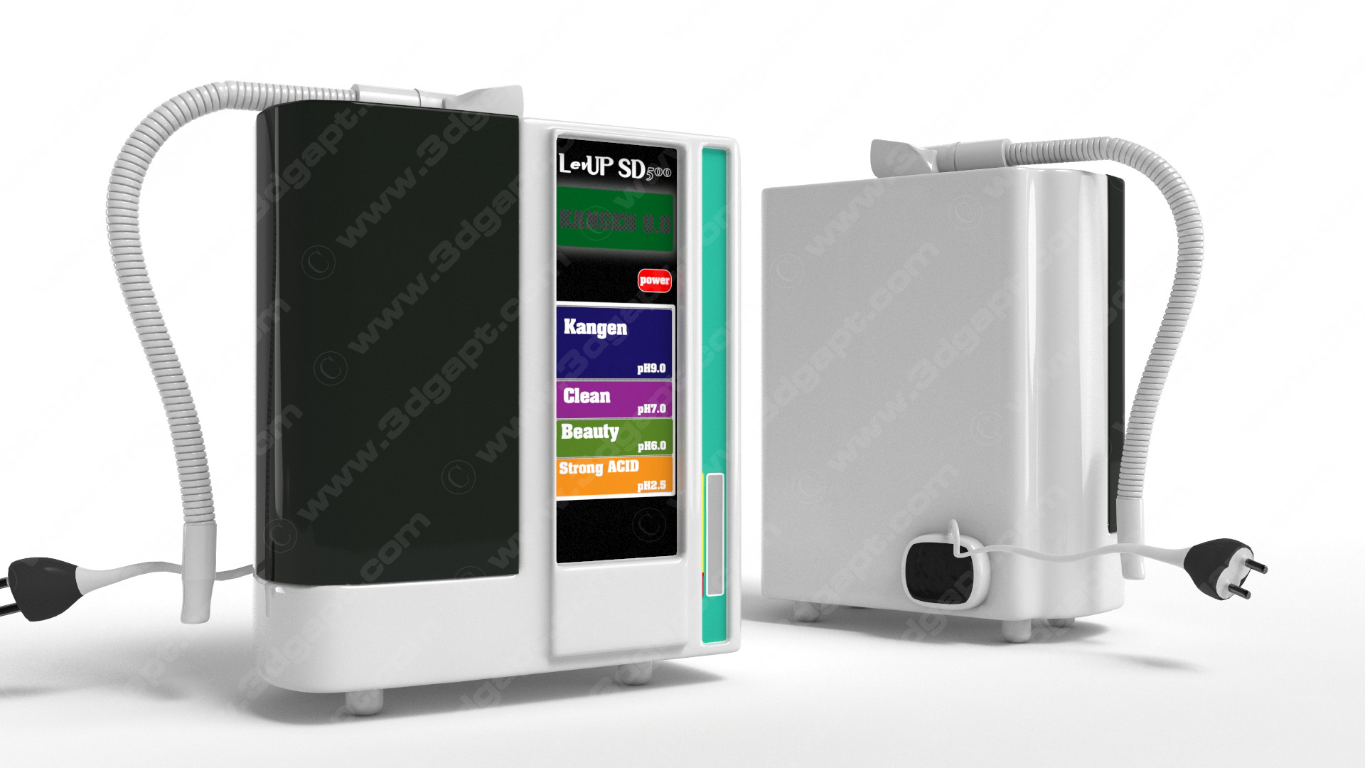 3d objects Kangen water filters 026