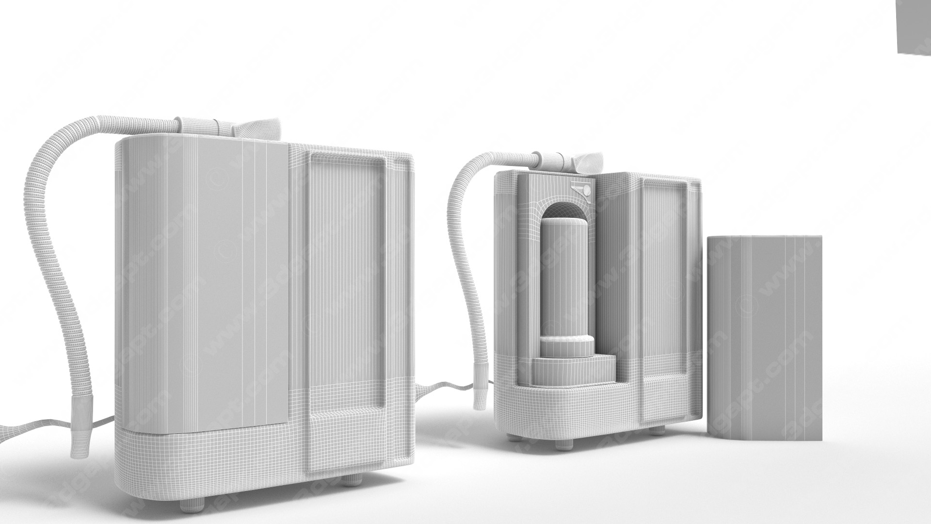 3d objects Kangen water filters 030