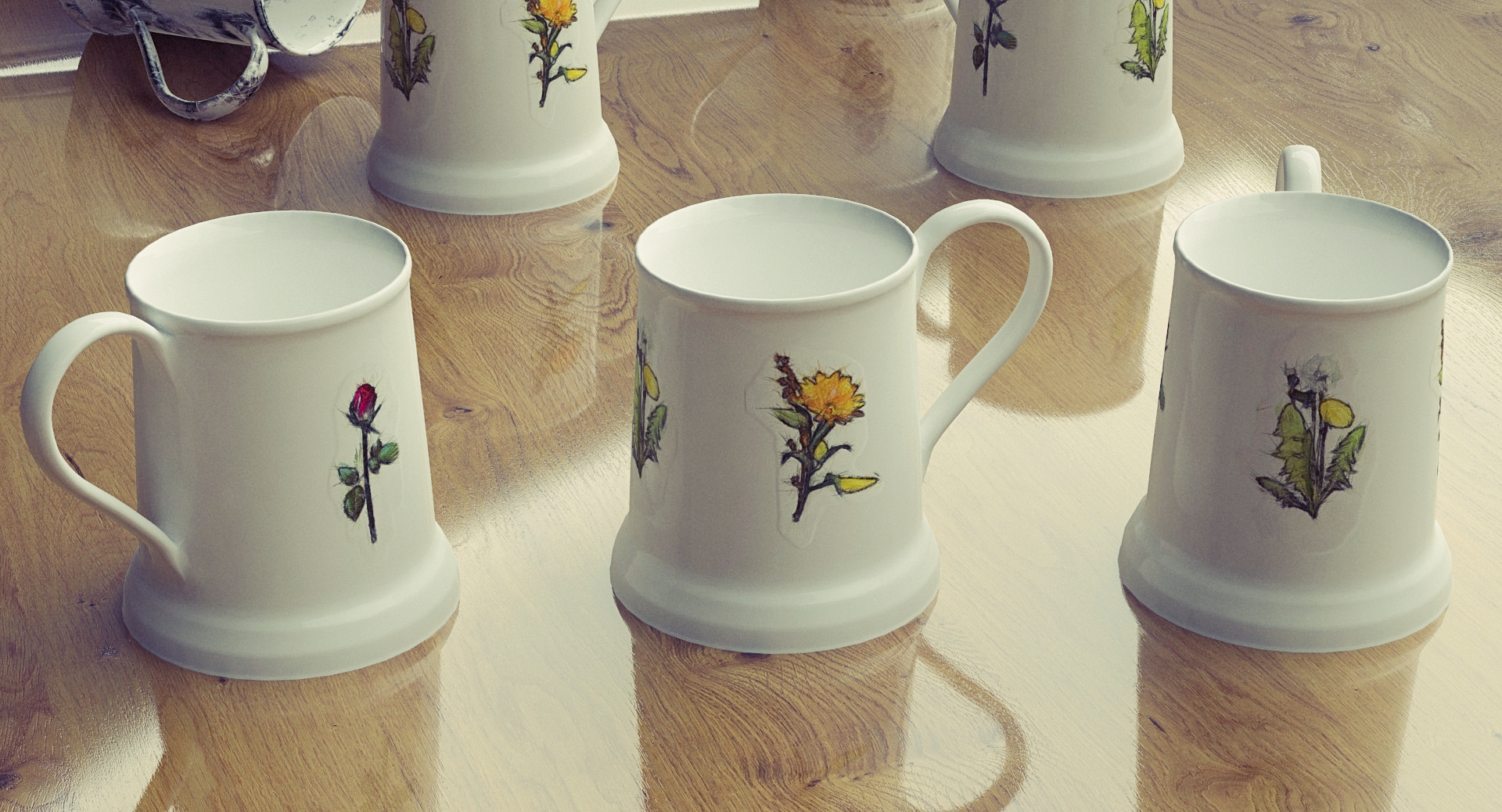 Cups - clean and dirty