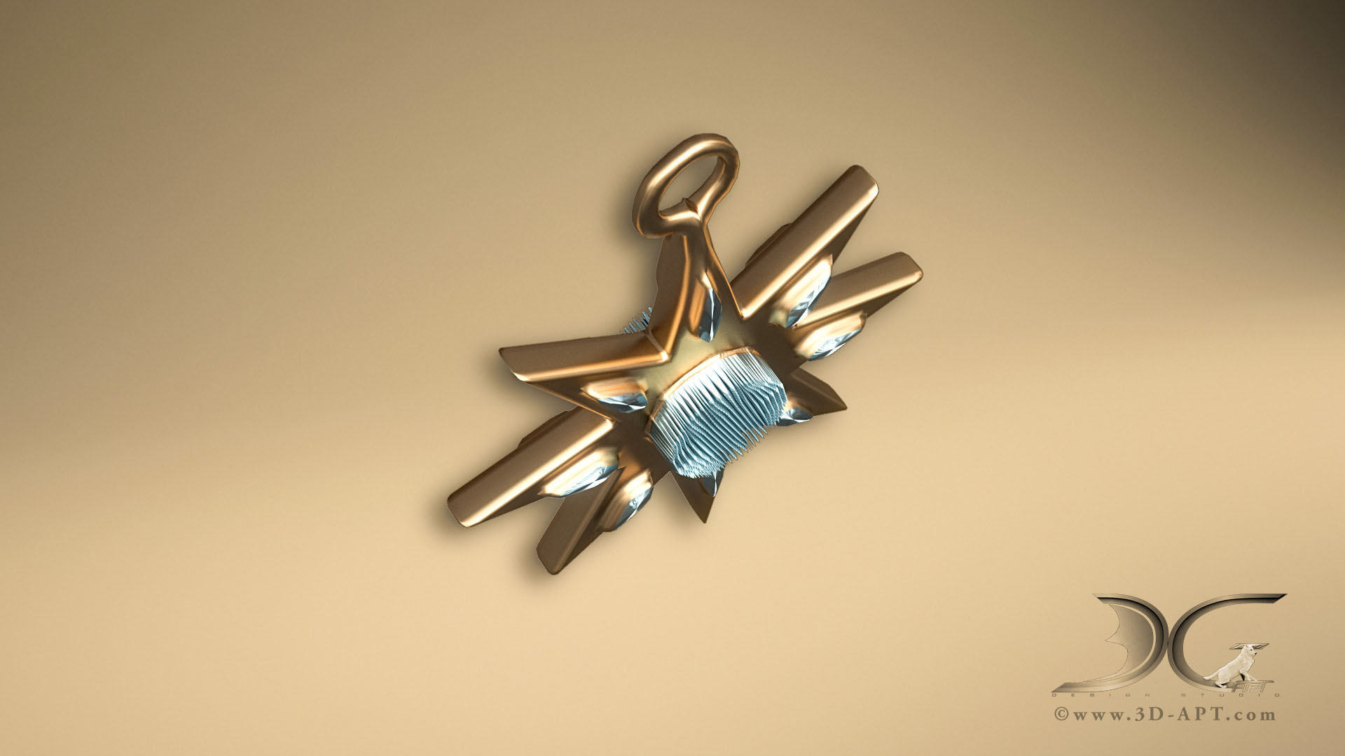 3d_objects_Star_ jewelry_pendant_31