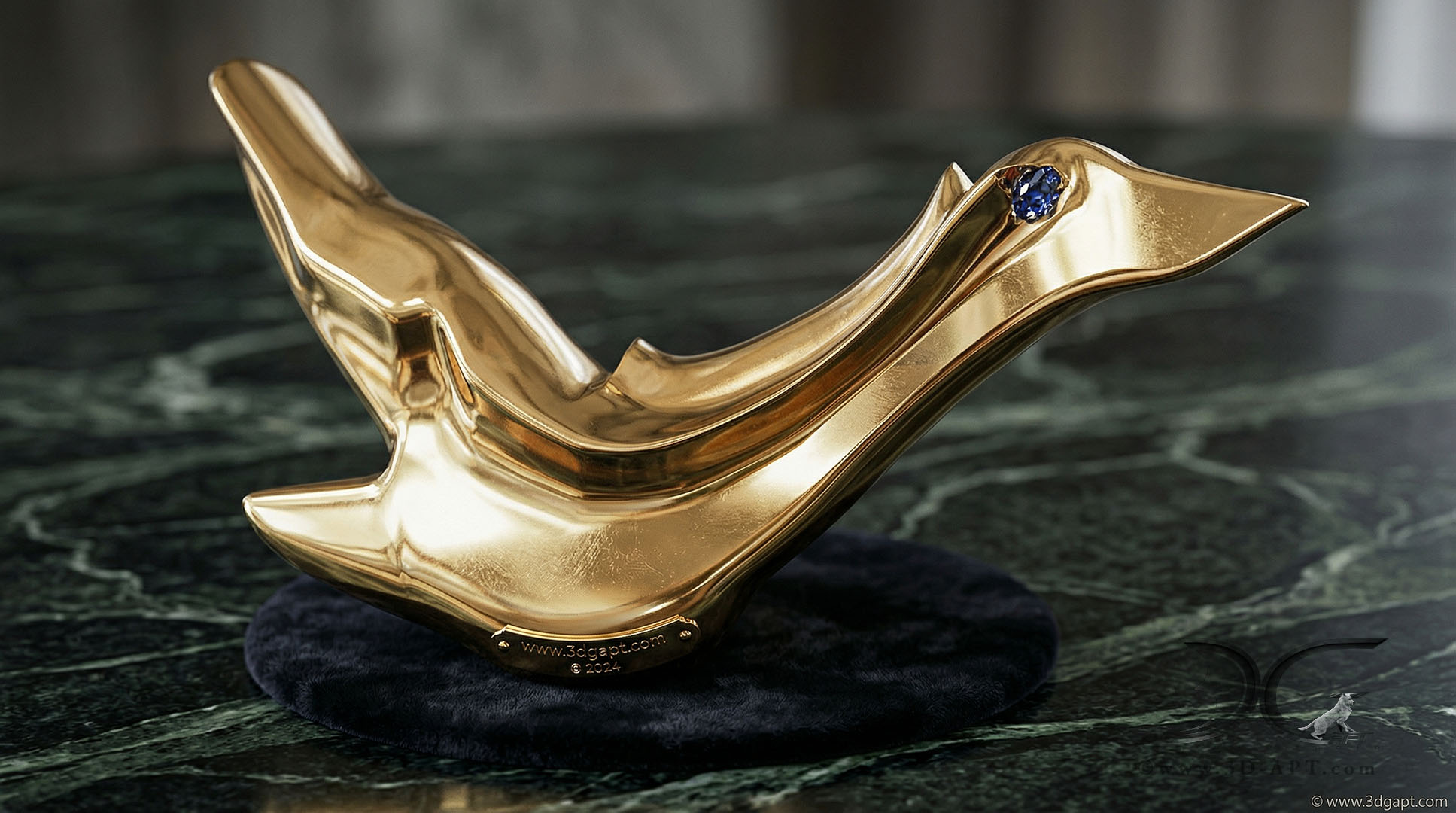 3d_objects_Swan_pendant_jewelry_26