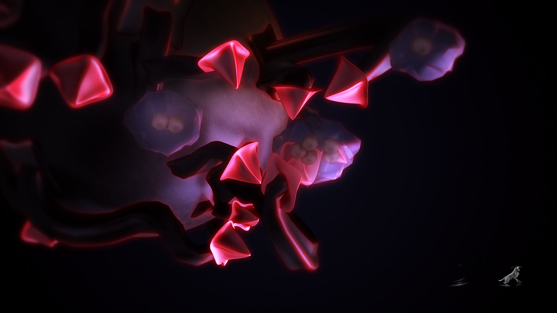 3d_objects_Virus_and_spheres_38