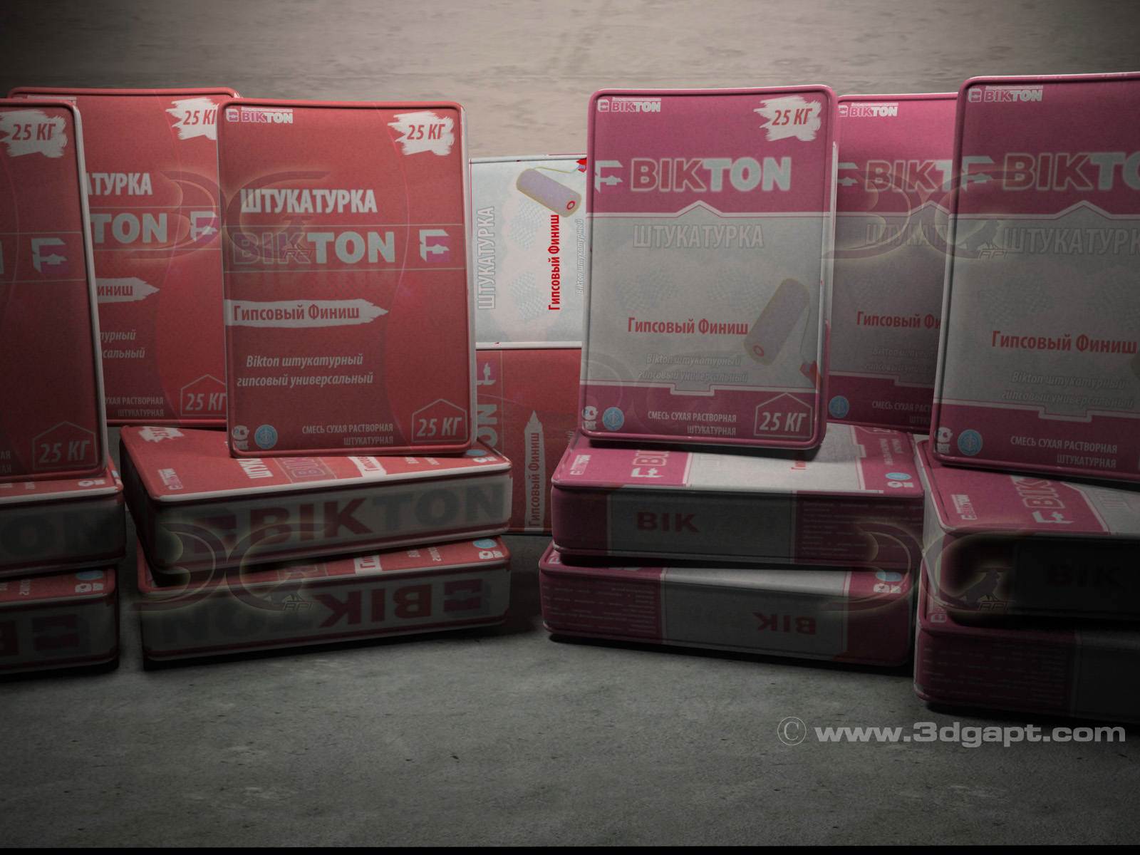 Bags for plaster