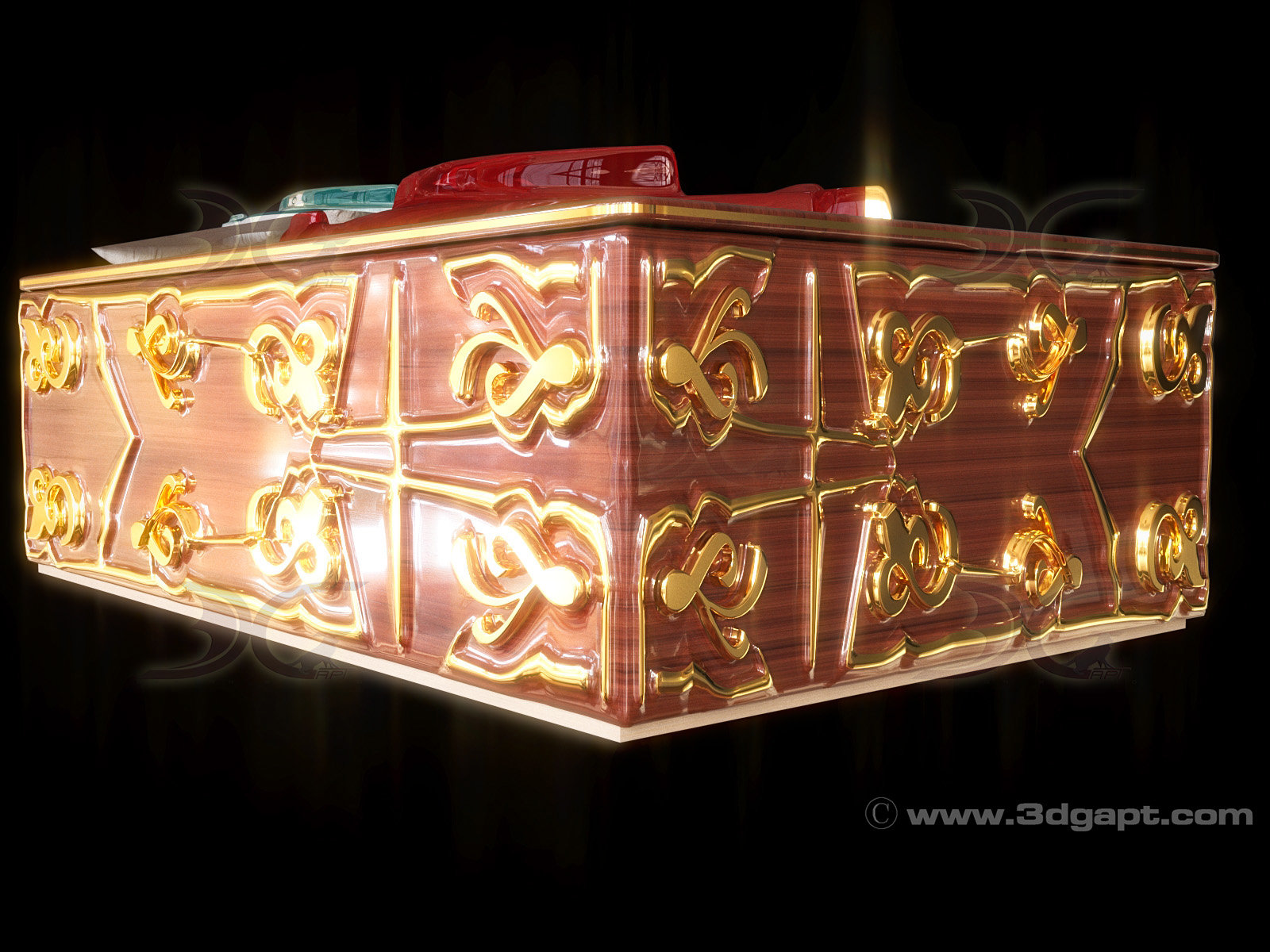 3d objects swan box 003