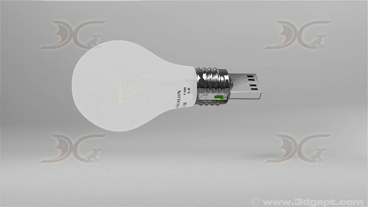 Lamp  Usb Storage