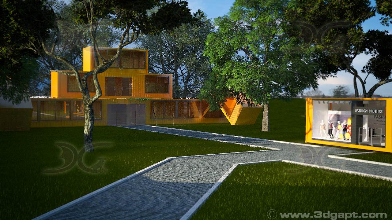 Architecture Exterior Container Park Office3 (2)