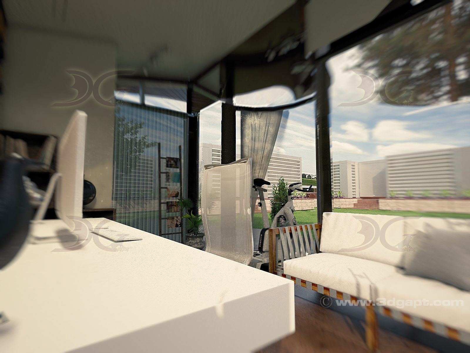 architecture interior 100SqFeet outdoor ofice 007