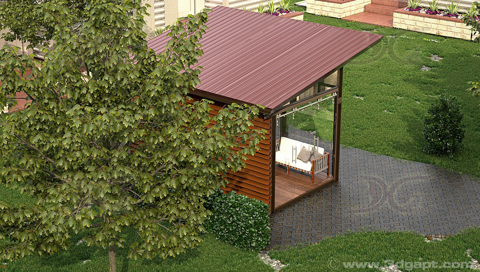 The old style garden and pavilion - 10