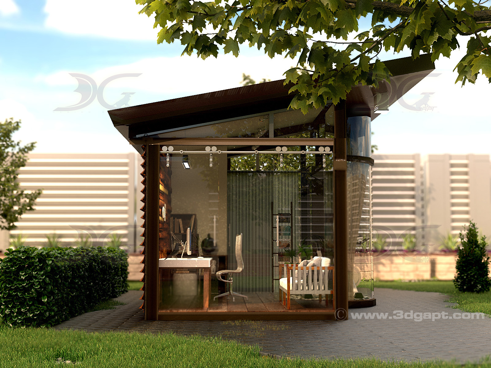 The old style garden and pavilion - 19