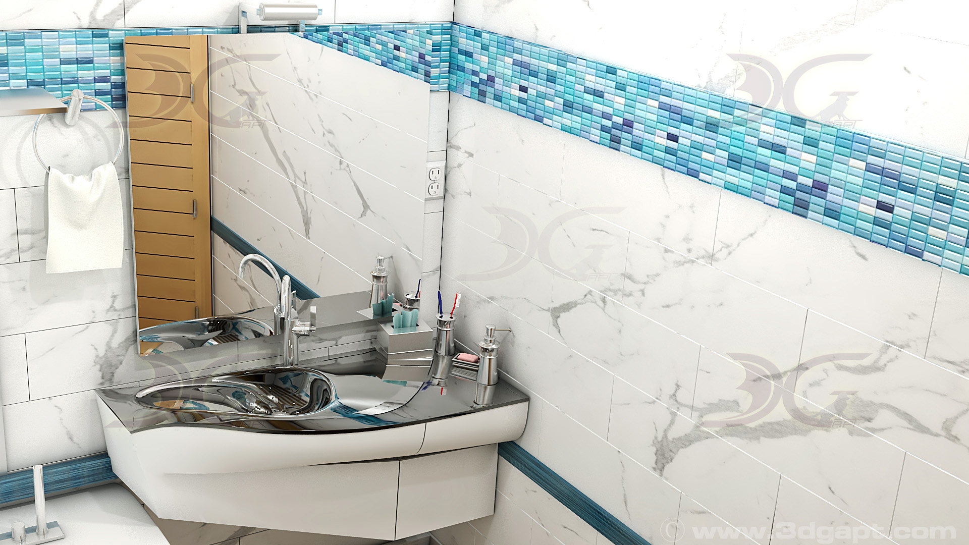 White Bathroom