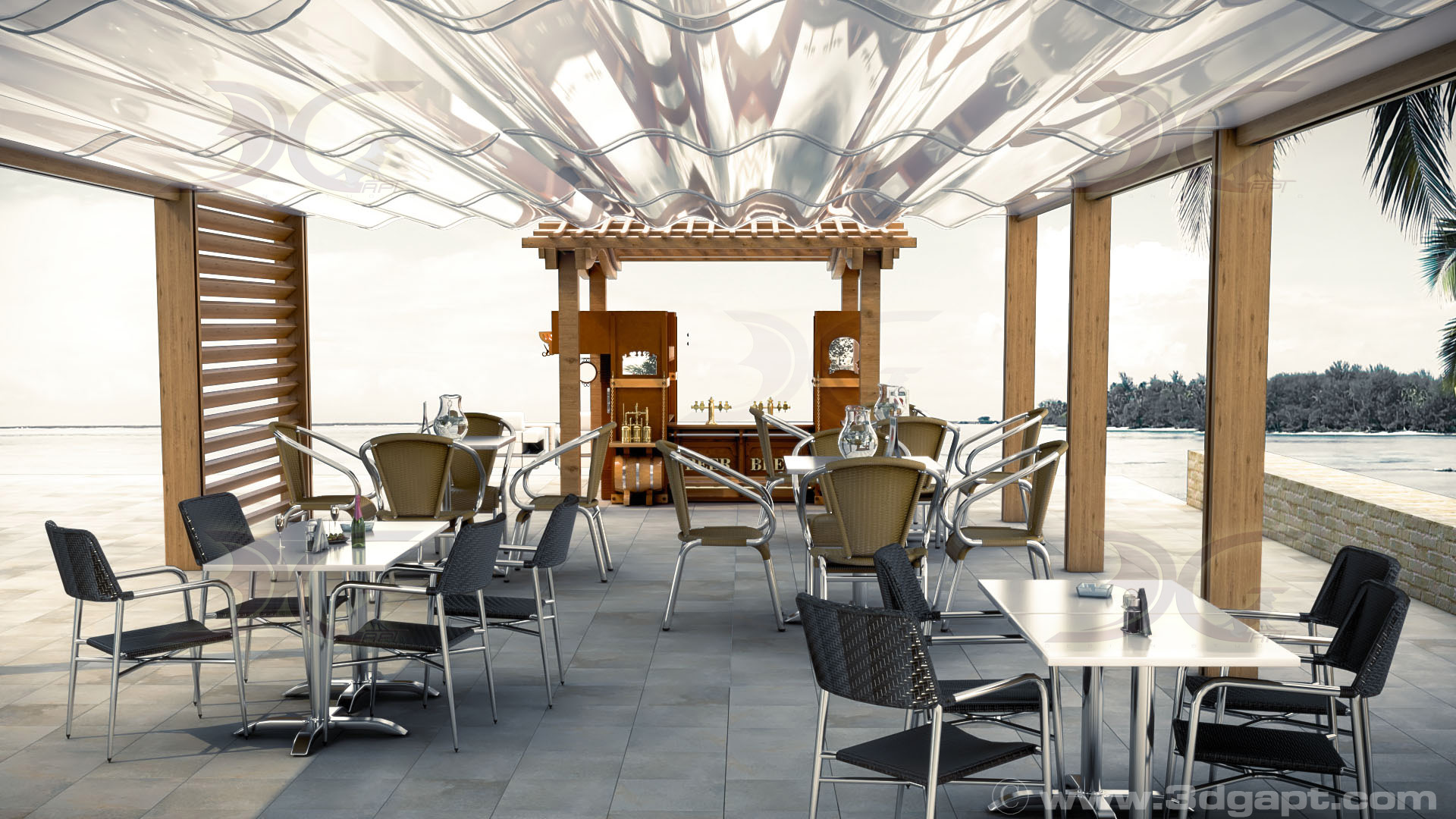 Outdoor cafe v1