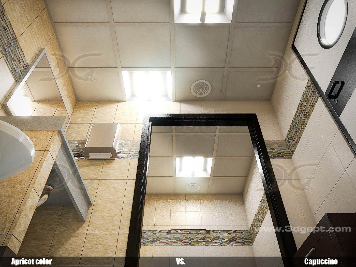 Bathrooms in the container